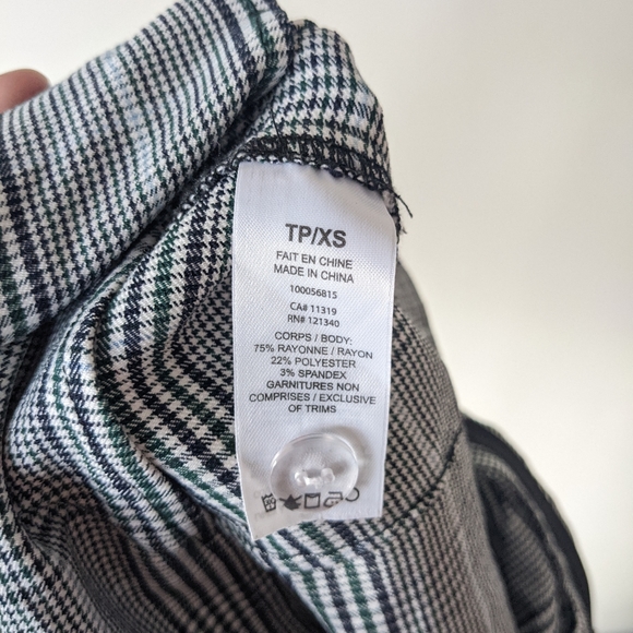 Grey plaid trousers - Picture 4 of 4